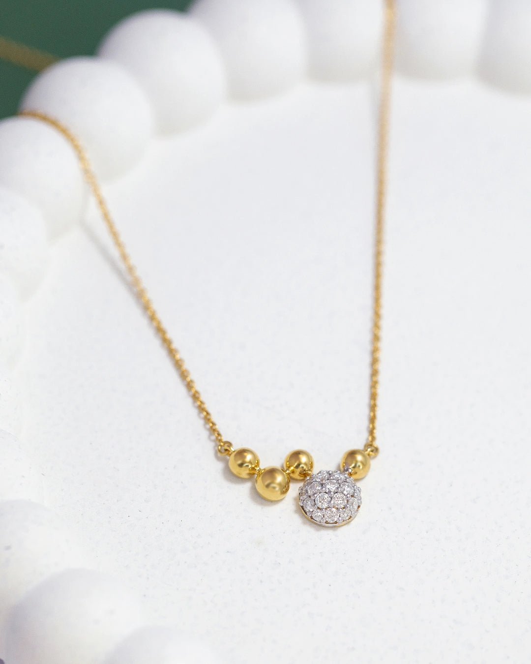 Modern Bead Necklace