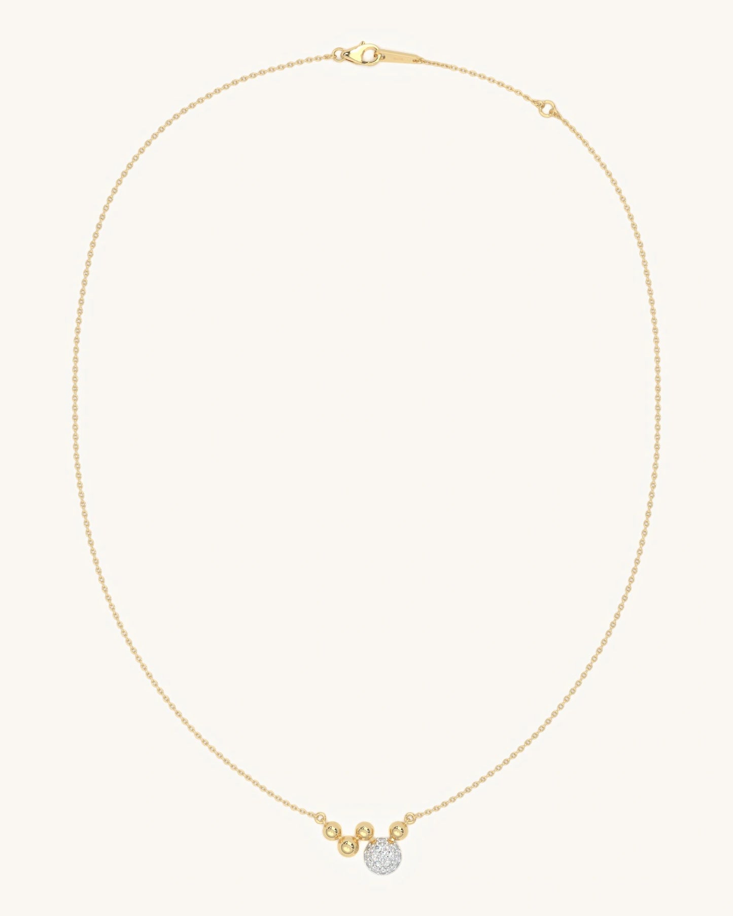 Modern Bead Necklace