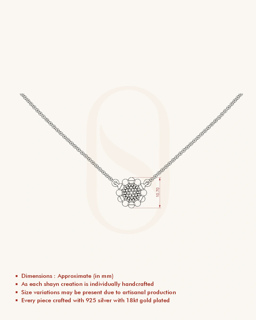 Beaded Circle Necklace