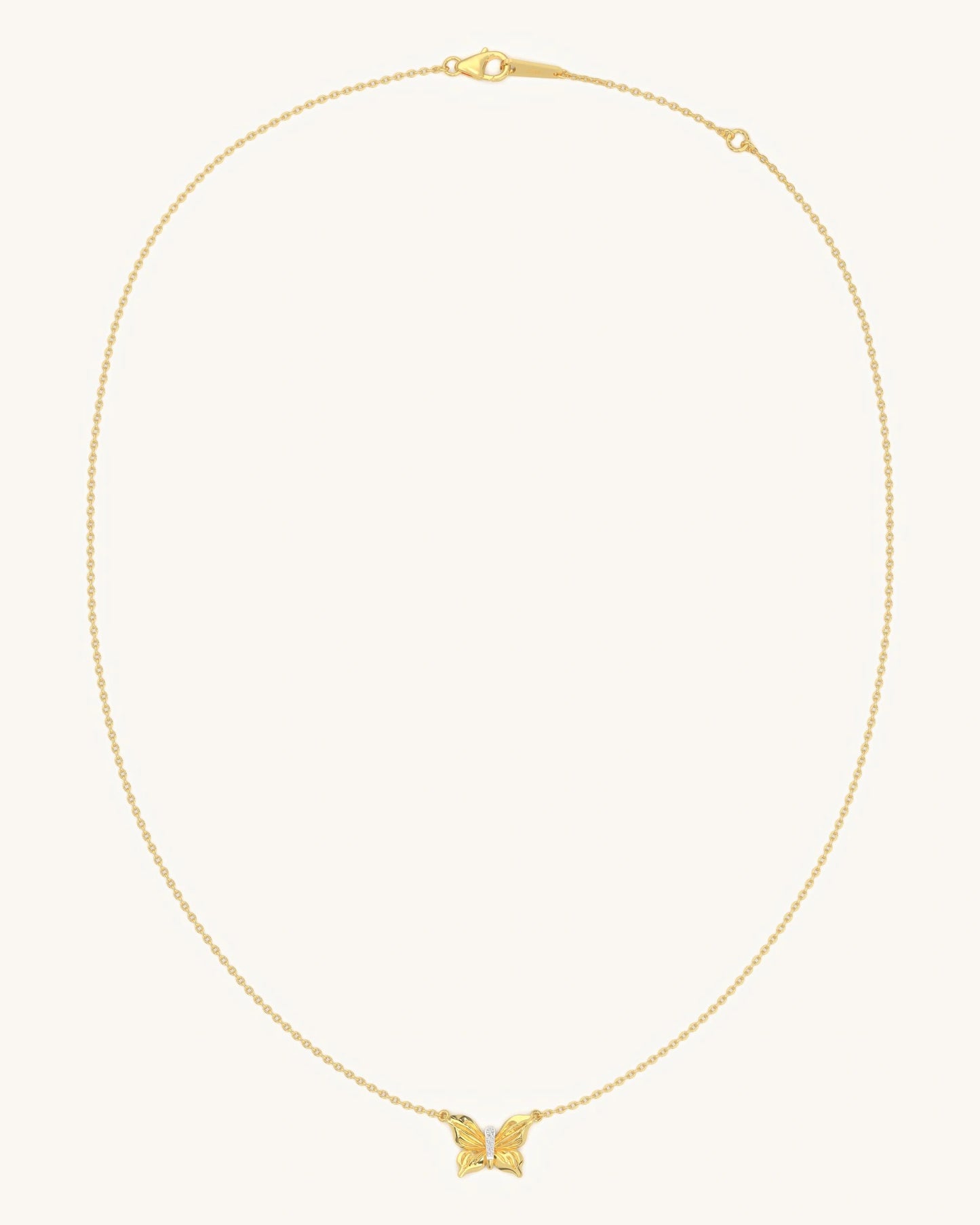 Sculpted Wing Necklace