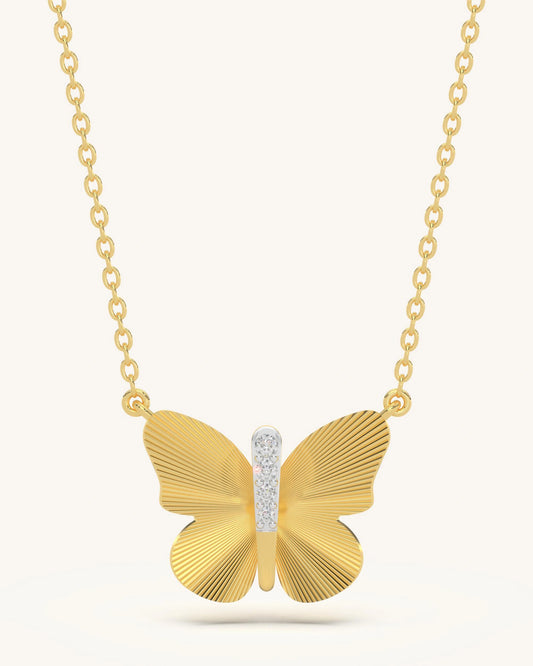 Radiant Butterfly Necklace