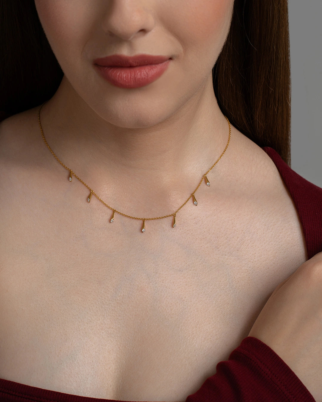 Elegant Teardrop Necklace