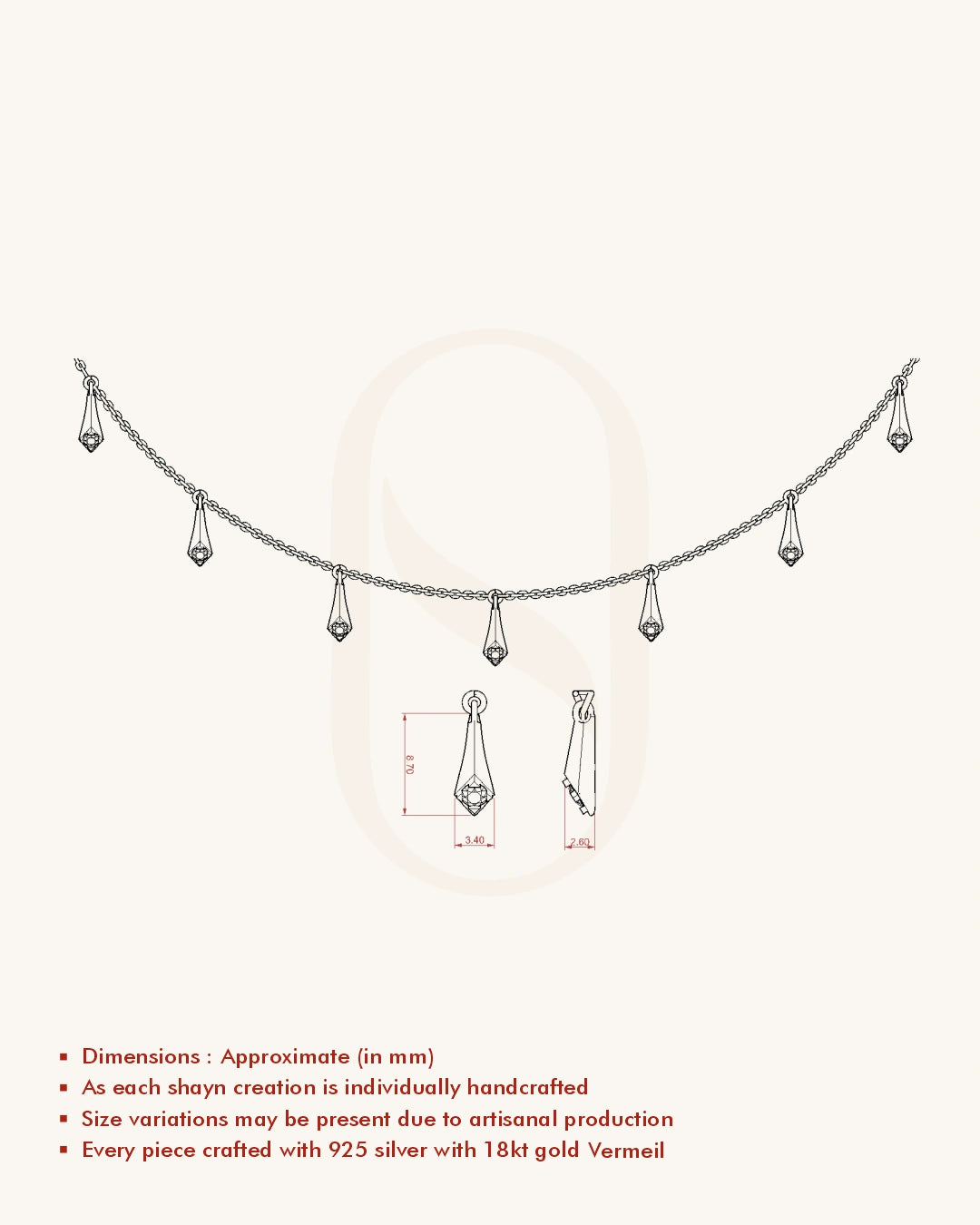 Elegant Teardrop Necklace