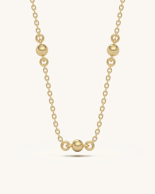 Beaded Link Necklace