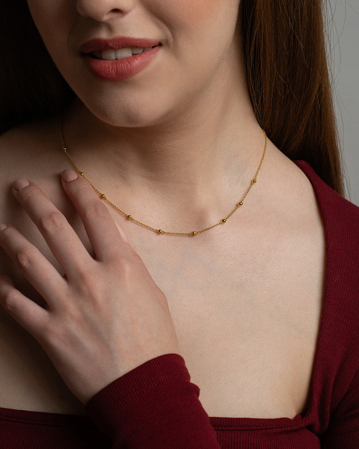 Beaded Link Necklace