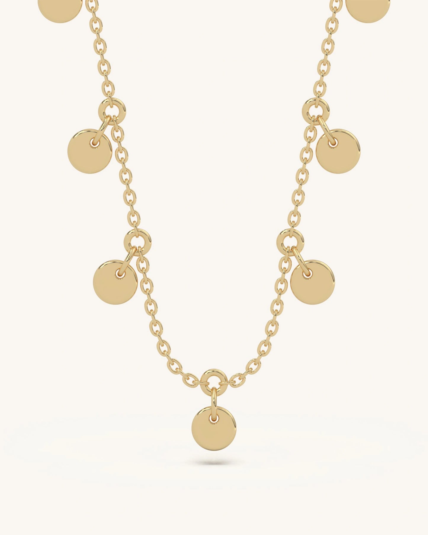 Round Drop Necklace