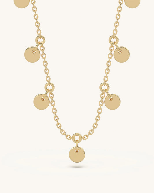 Round Drop Necklace