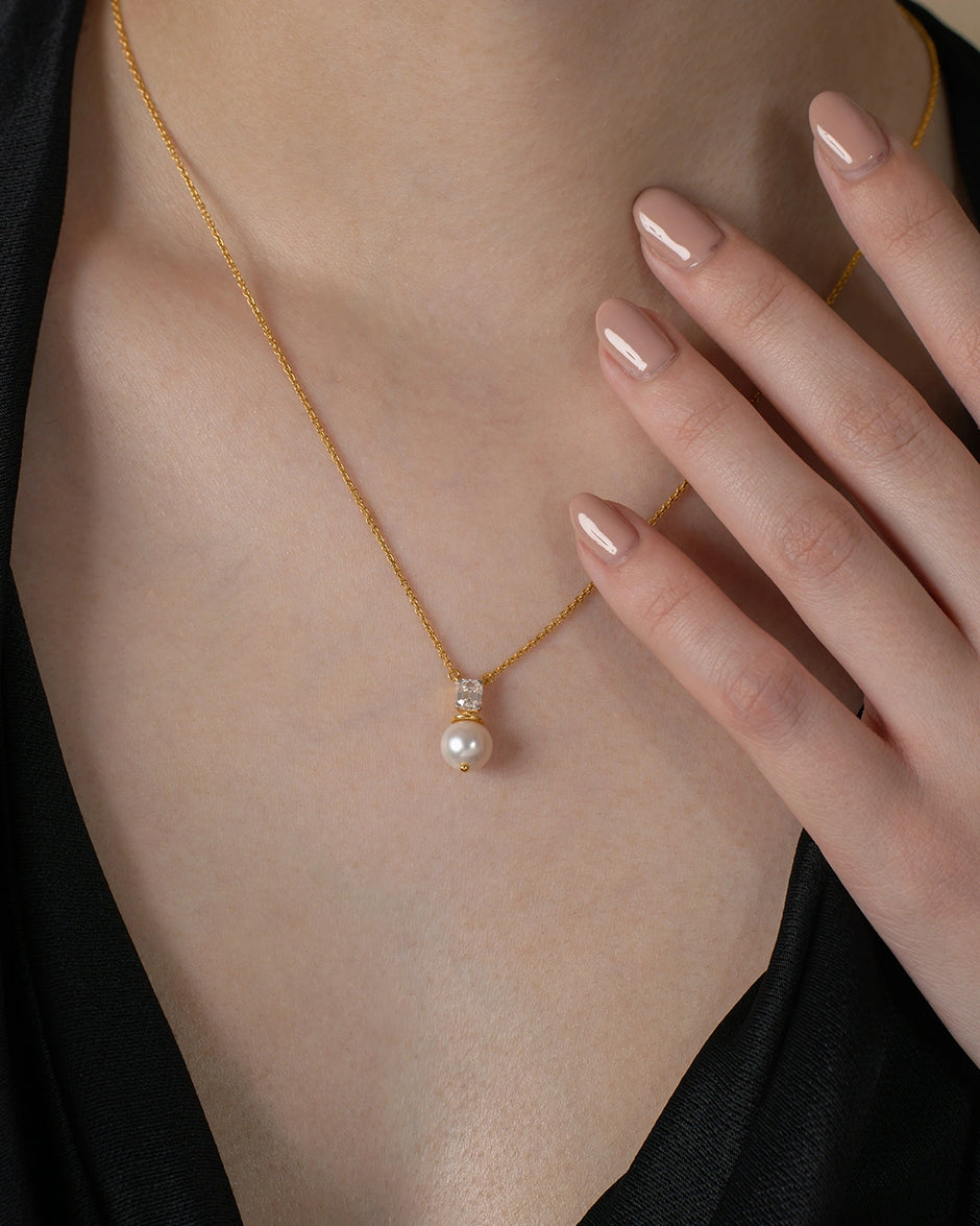 Golden Drop Necklace