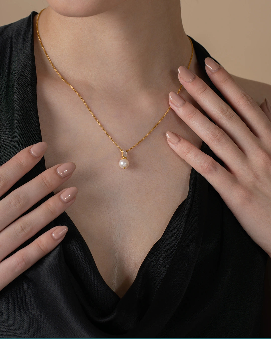 Golden Drop Necklace