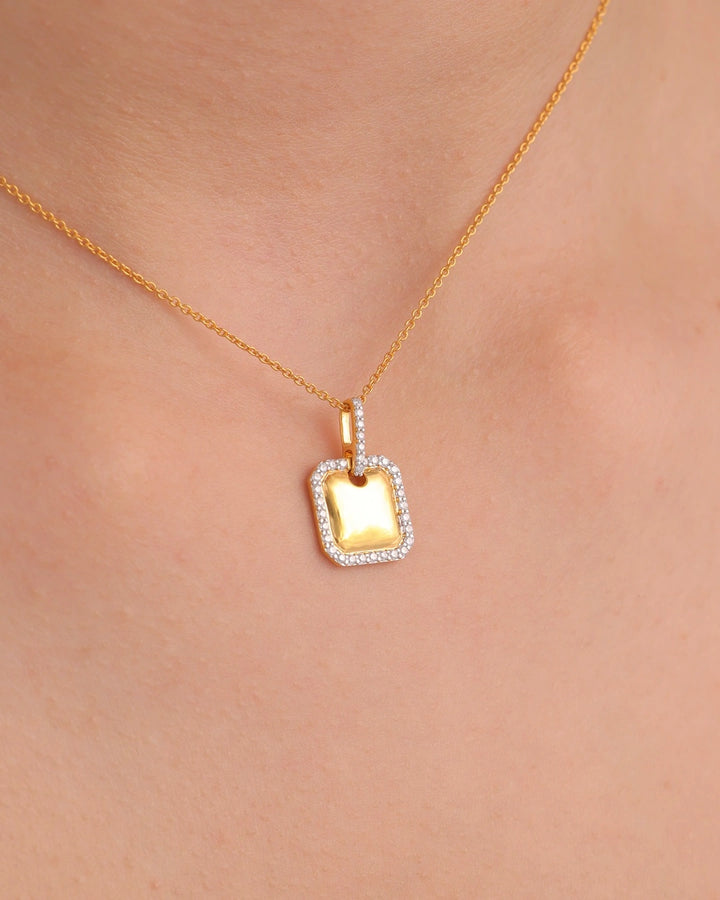 Modern Frame Necklace