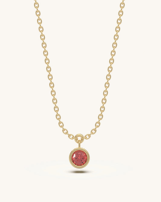 Petite Ruby Necklace