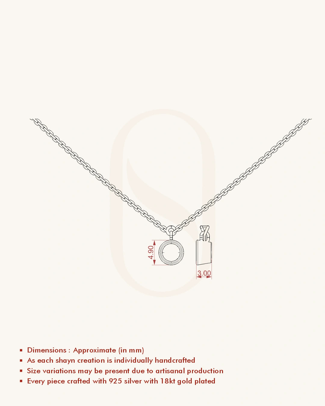 Petite Ruby Necklace