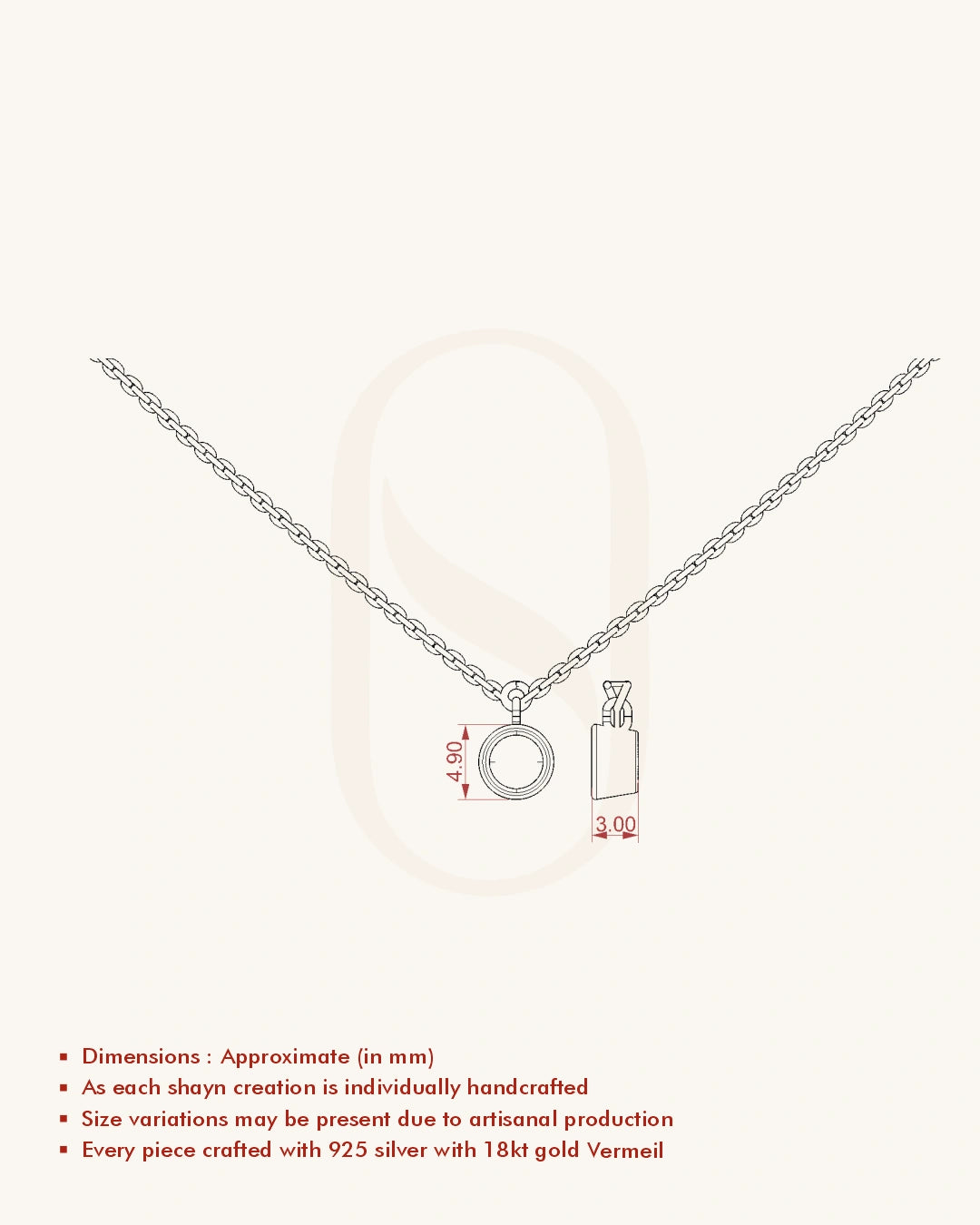 Petite Ruby Necklace