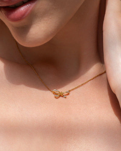 Silver Knot Necklace