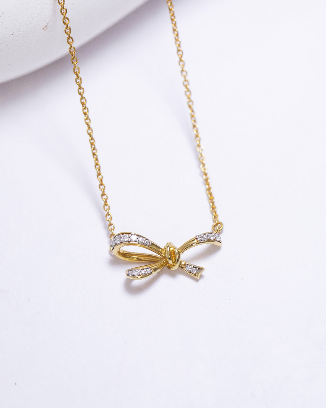 Silver Knot Necklace