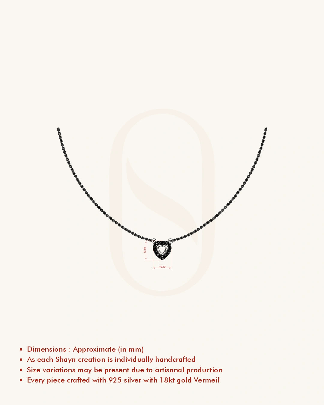 Heart Halo Necklace