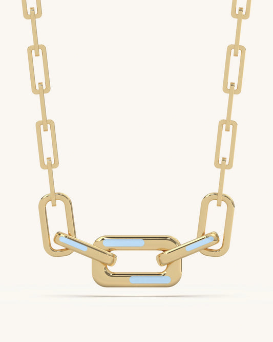 Dual Tone Link Chain