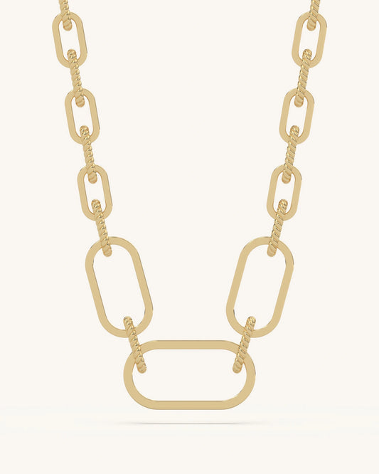 Minimal Link Necklace