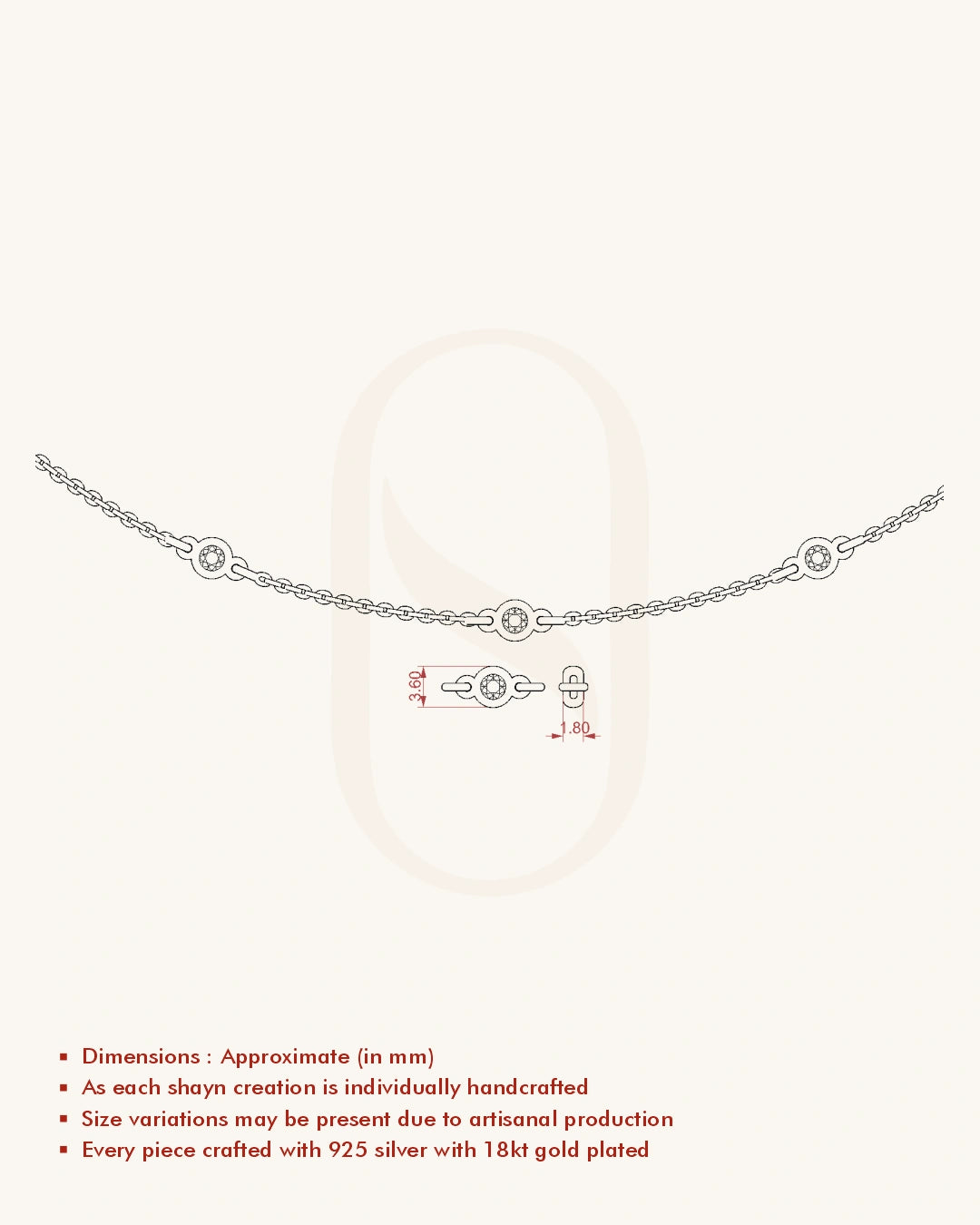 Red Green Stone Necklace