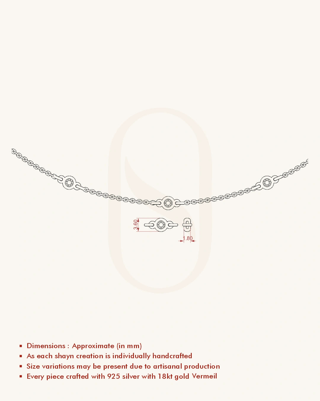 Red Green Stone Necklace