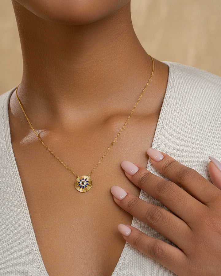 Starburst Eye Pendant