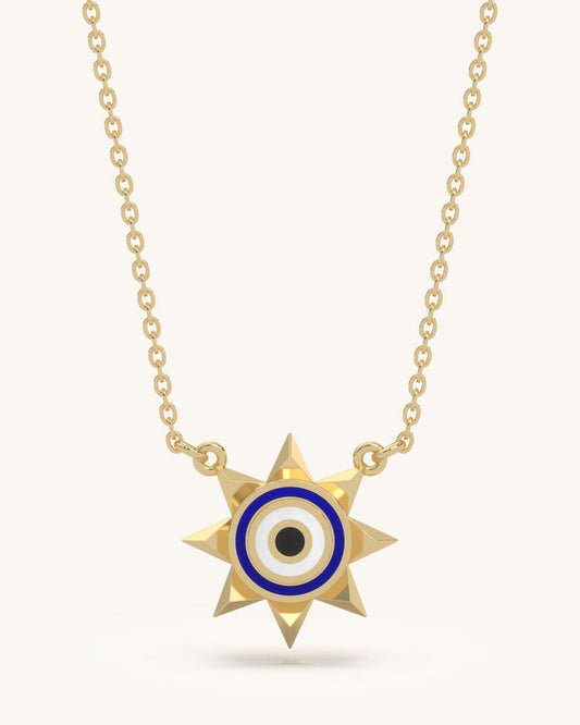 Spiked Eye Pendant