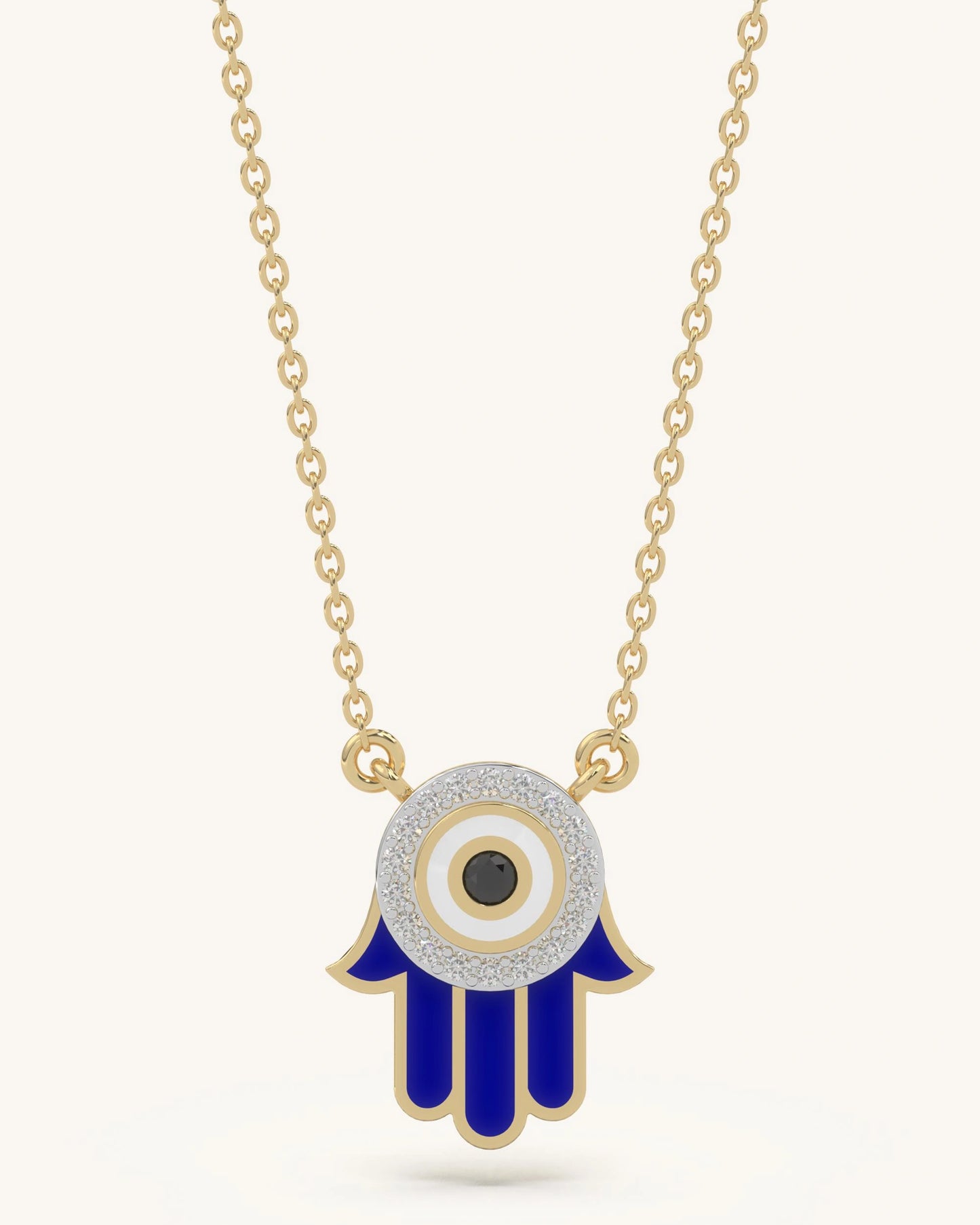 Hamsa Eye Pendant