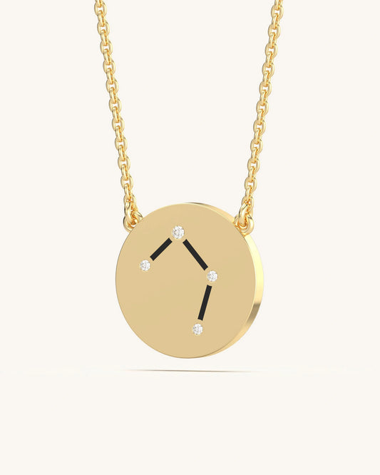 Libra Zodiac Necklace