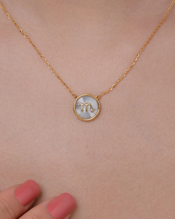 Scorpio Gold Necklace