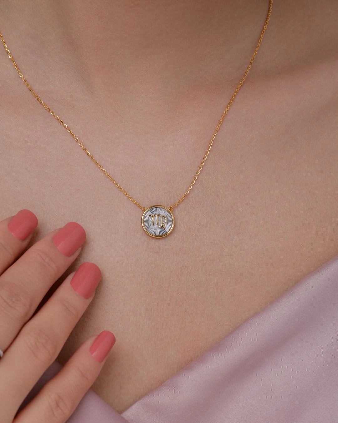 Virgo Zodiac Necklace