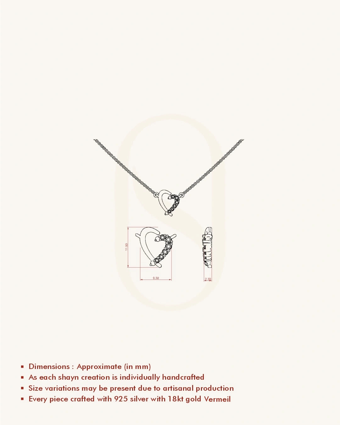 Side Sparkle Necklace