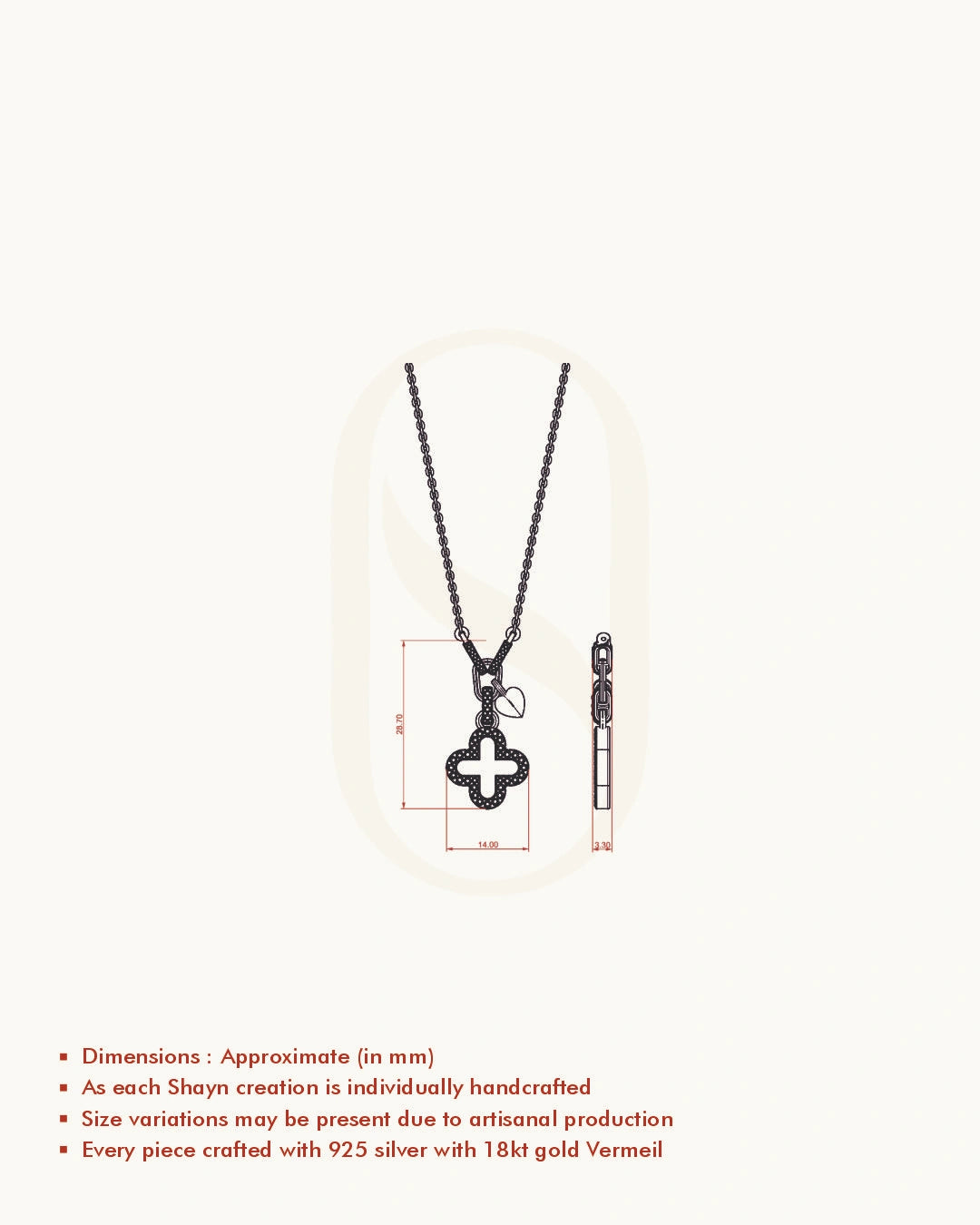 MOP Clover Necklace