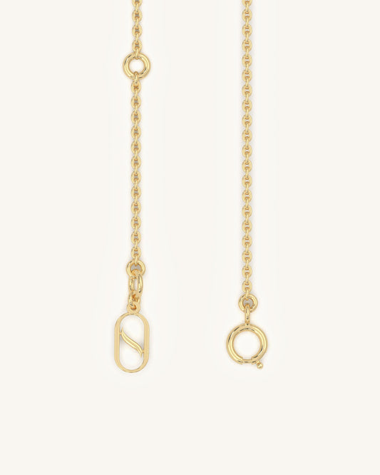 Beaded Gold Chain