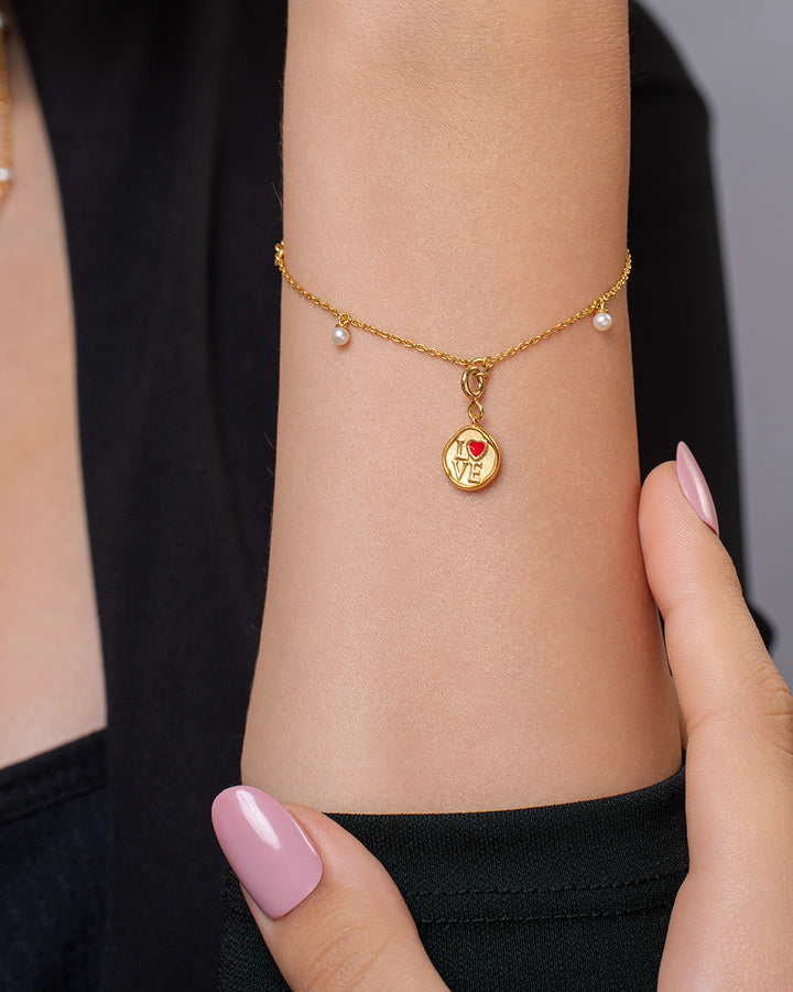 Spinning Heart Charms