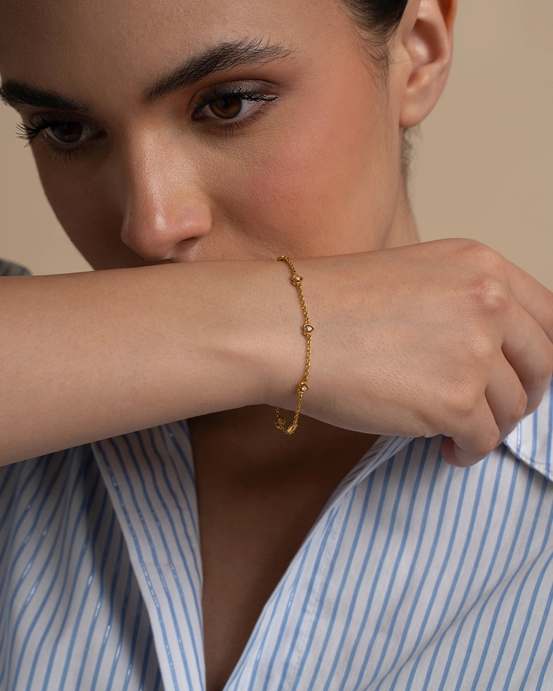 Triple Heart Bracelet