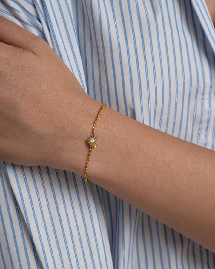 Half Diamond Bracelet