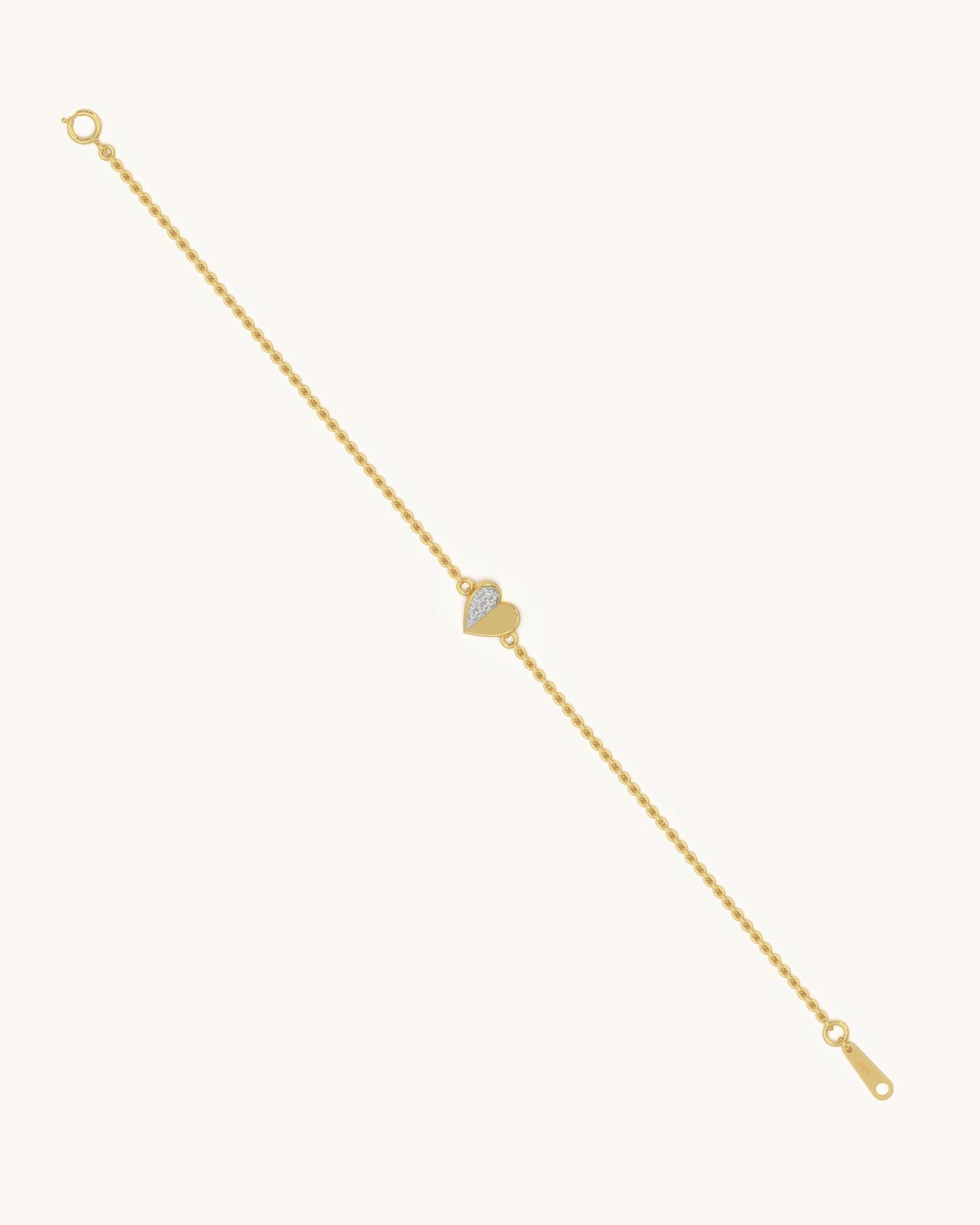 Half Diamond Bracelet