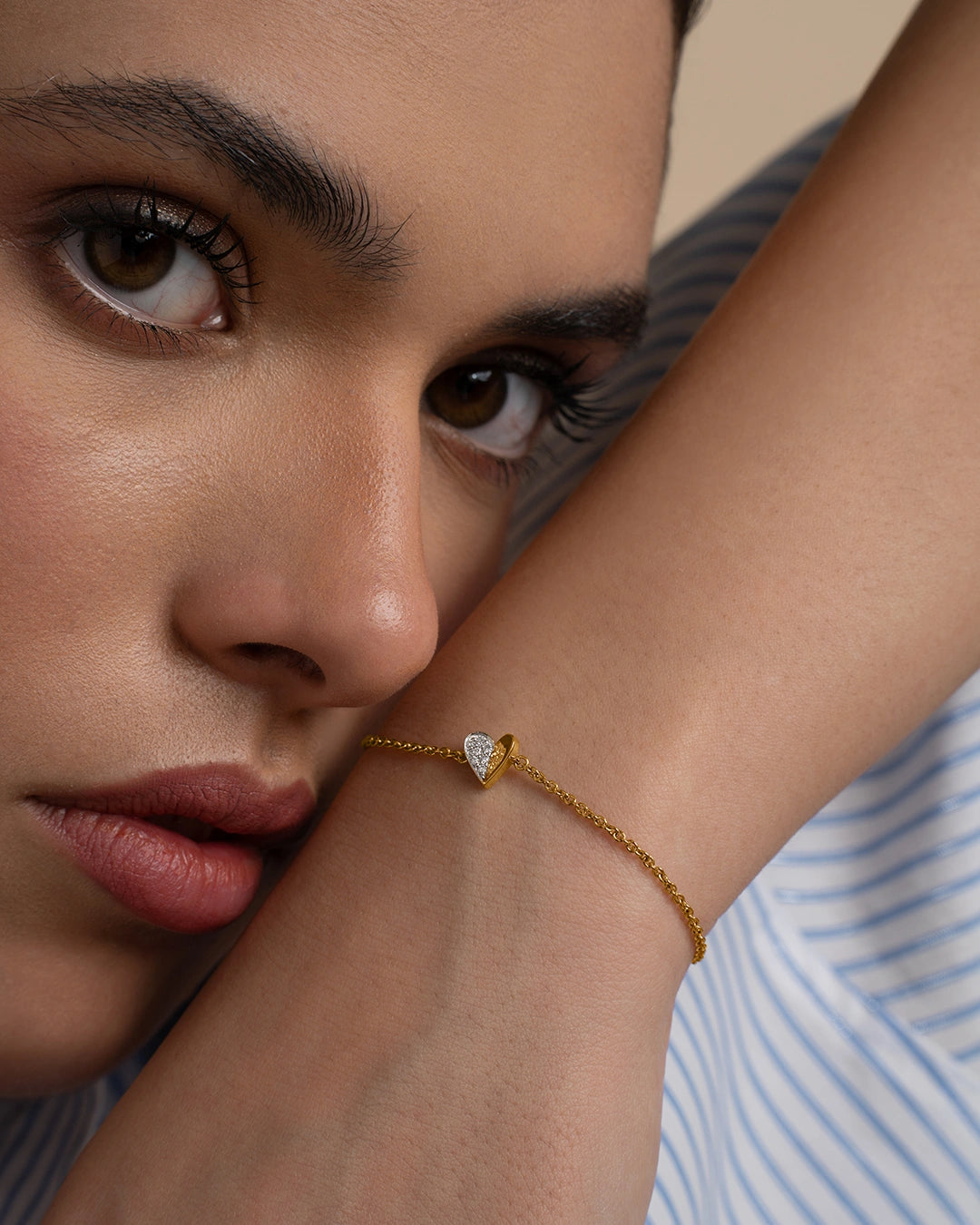 Half Diamond Bracelet