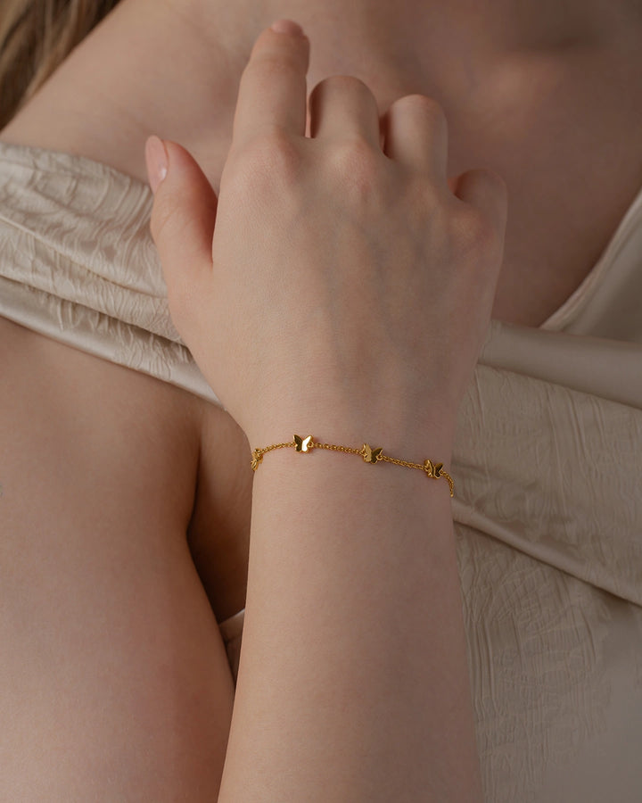 Butterfly Charm Bracelet