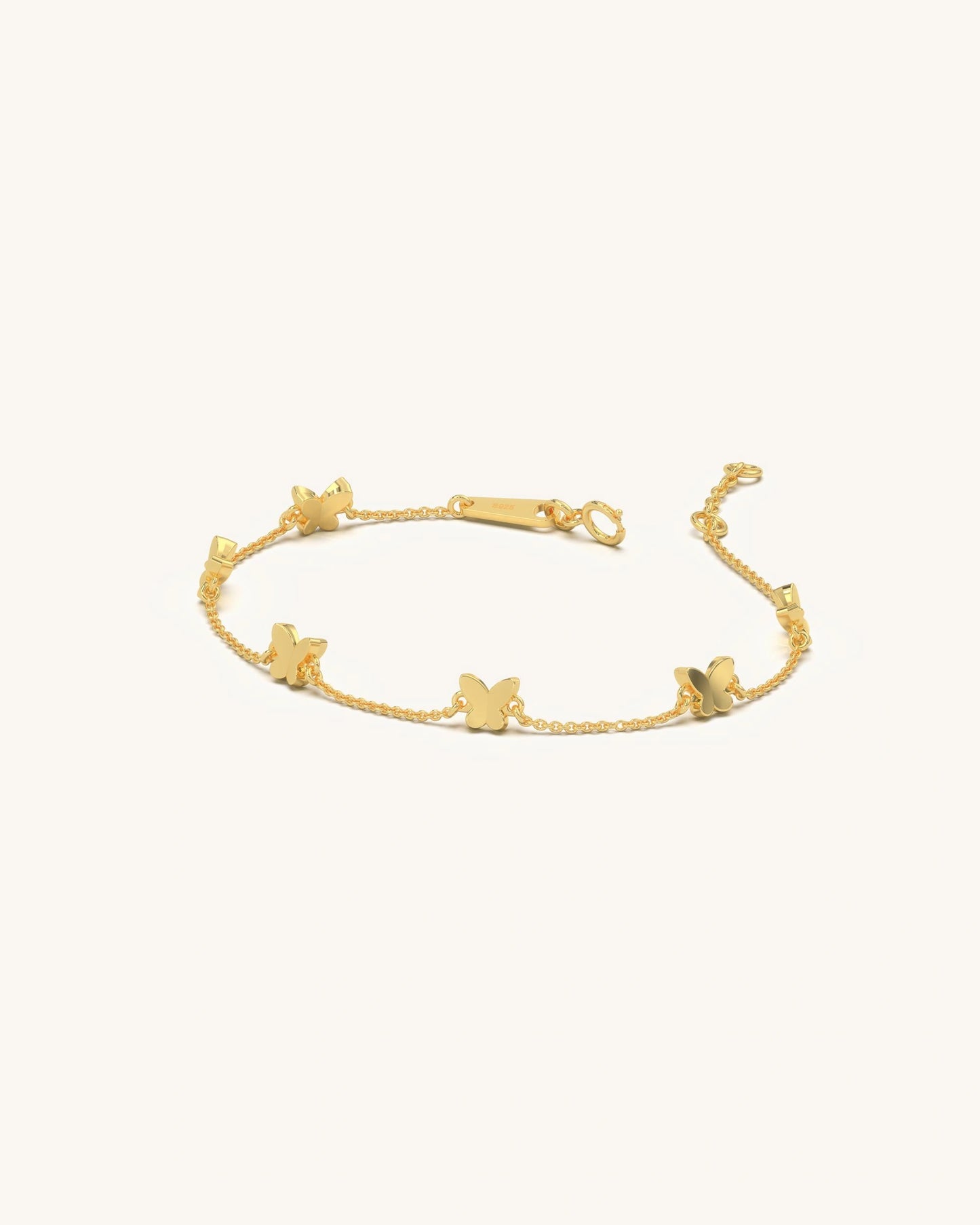 Butterfly Charm Bracelet