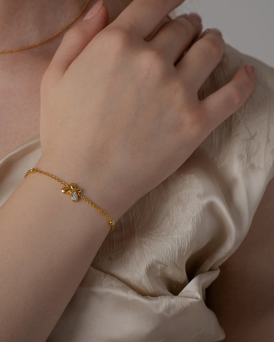 Butterfly Double Bracelet