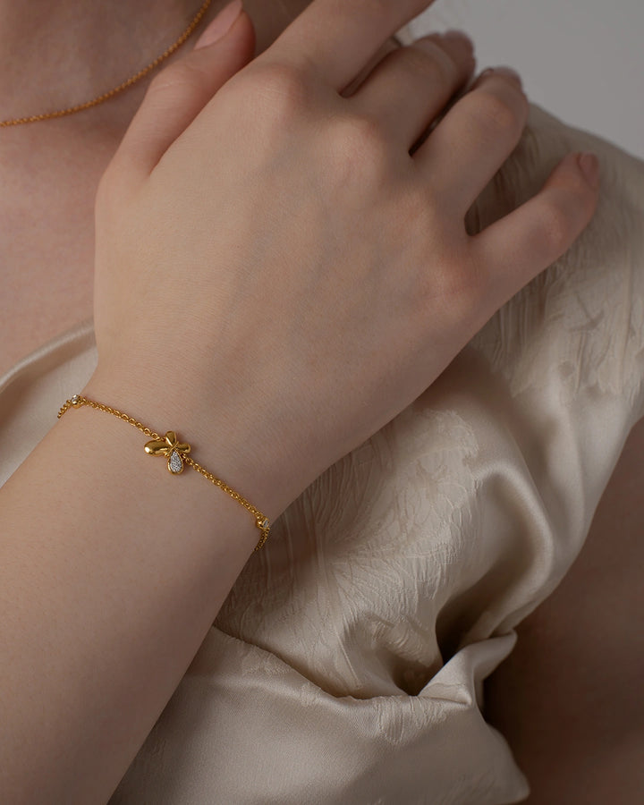 Butterfly Double Bracelet