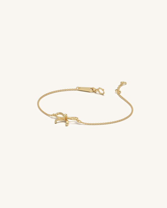 Outline Bow Bracelet