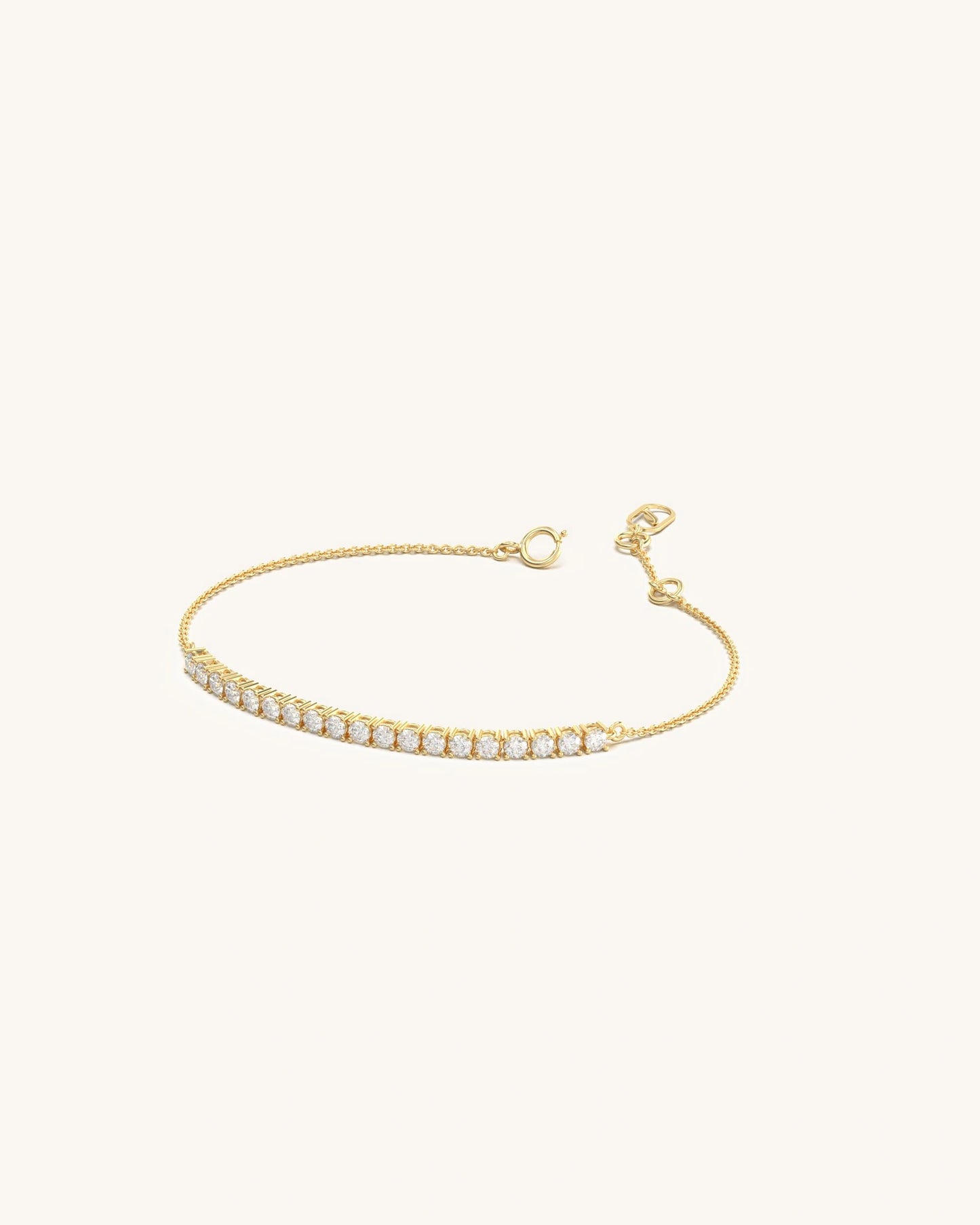 Diamond Curve Bracelet