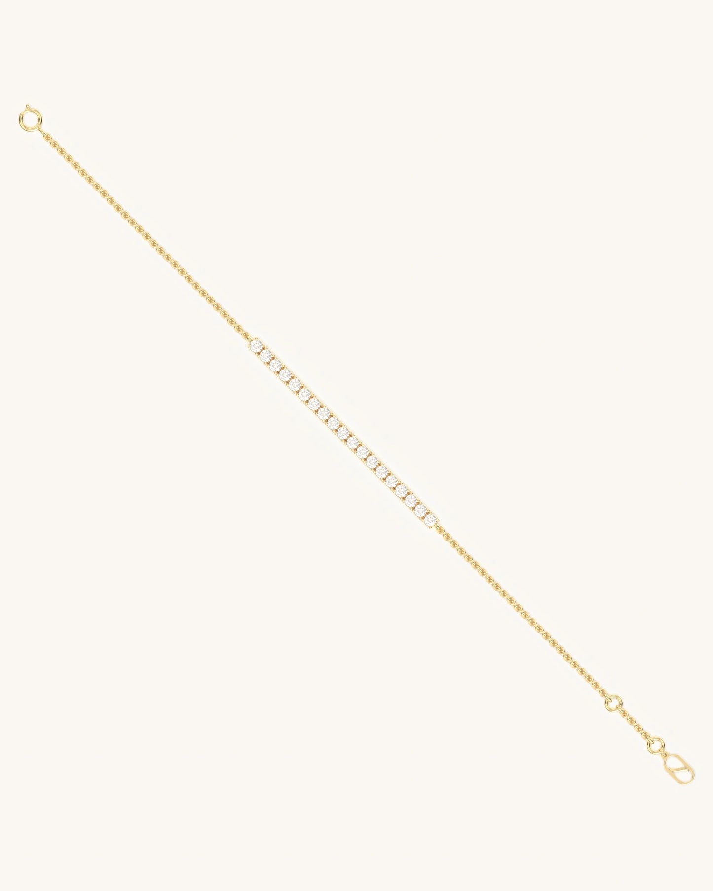 Diamond Curve Bracelet