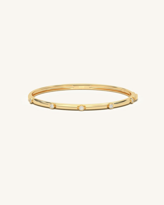 Minimal Diamond Bracelet