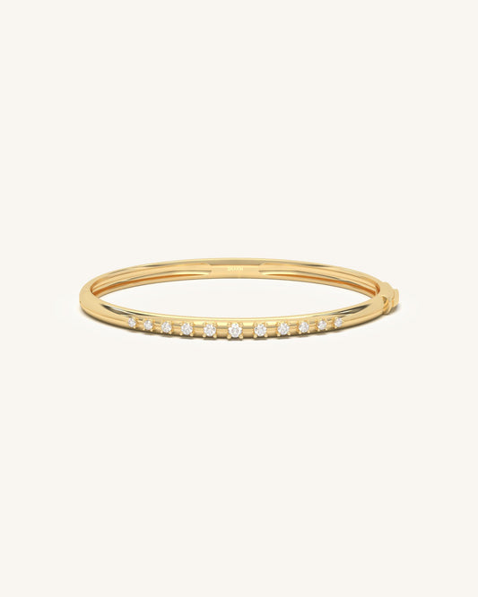 Sleek Diamond Line Bracelet