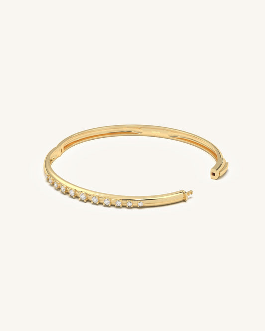 Sleek Diamond Line Bracelet