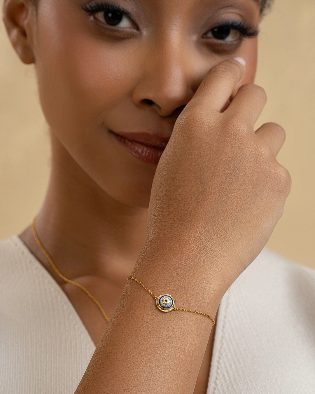 Bold Evil Eye Bracelet