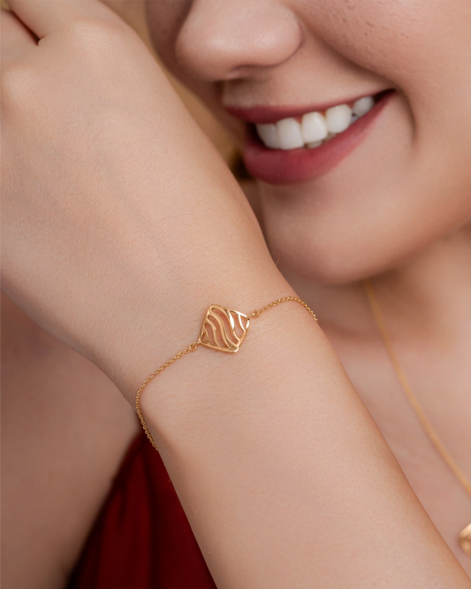 Waving Line Bracelet
